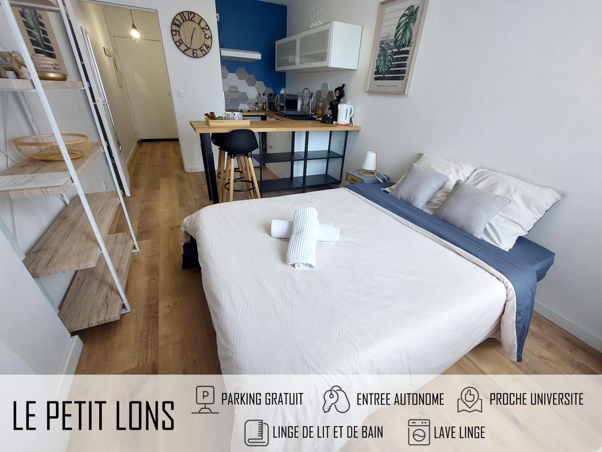 Le Petit Lons - Parking Gratuit - Proche Universite De Pau Екстер'єр фото